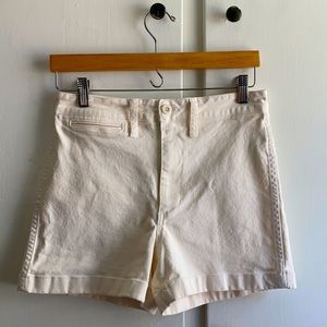 MADEWELL HIGHWAISTED DENIM SHORTS